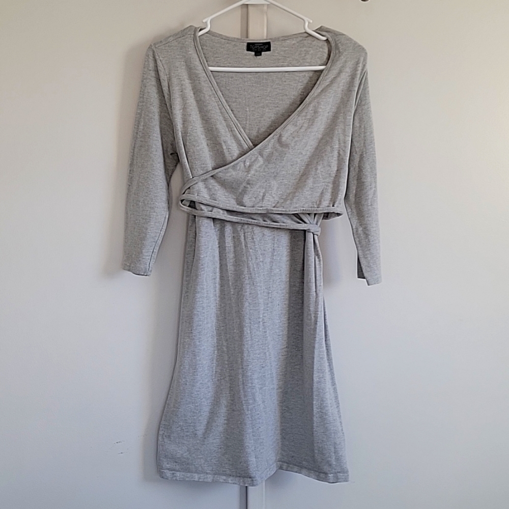 Top Shop maternity/nursing wrap dress